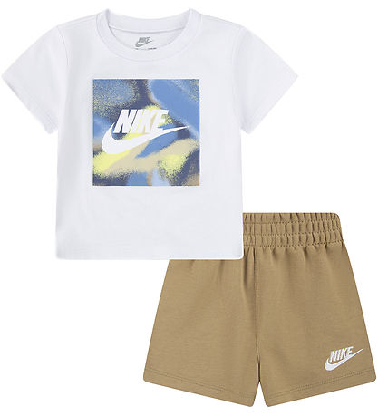 Nike Shorts Set - T-shirt/Shorts - Parachute Beige