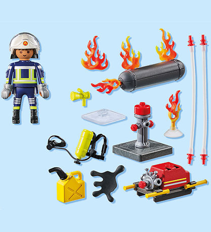 Playmobil Action Heroes - Firefighter... - 71826 - 42 Parts
