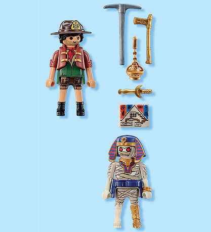 Playmobil DuoPack - Treasure Hunter And Mummy - 71796 - 10 Parts