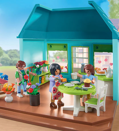Playmobil - Florist cafe - 71807 - 220 Parts Playmobil - Florist cafe - 71807 - 220 Parts