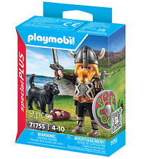 Playmobil SpecialPlus - Viking w. Watchdog - 71755 - 9 Parts Playmobil SpecialPlus - Viking w. Watchdog - 71755 - 9 Parts