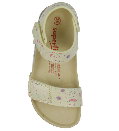 Superfit Sandals - Fussbett slipper - Yellow