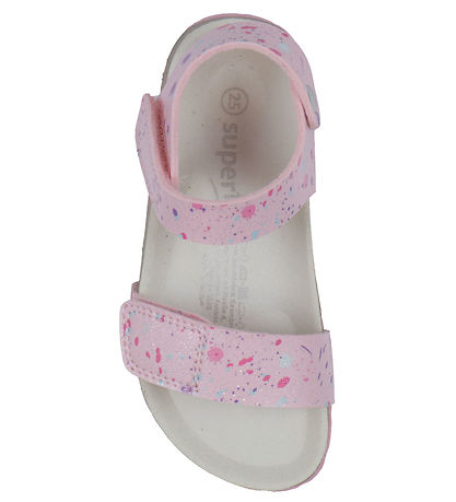 Sandales Superfit - Chausson à semelle intérieure - Rose