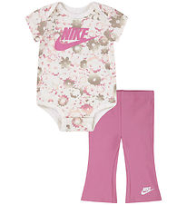 Nike Set - Leggings/Bodysuit k/æ - Magic Flamingo Nike Set - Leggings/Bodysuit k/æ - Magic Flamingo