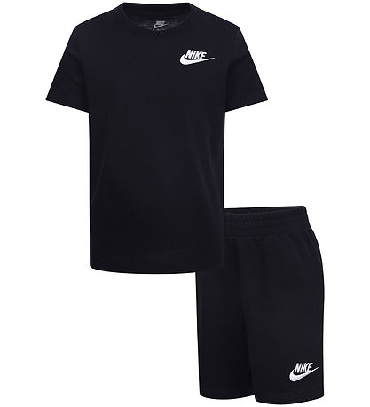 Nike Shorts Set - T-shirt/Shorts - Black/White