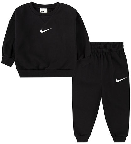 Nike Sweat Set - Sweatshirt/Sweatpants - Black Nike Sweat Set - Sweatshirt/Sweatpants - Black