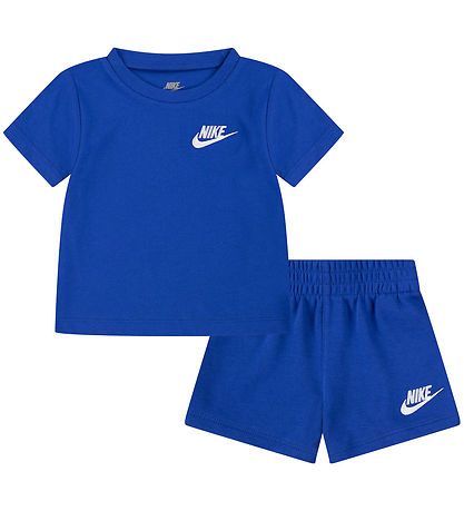 Nike Shortsset - T-shirt/Shorts - Spel Royal Nike Shortsset - T-shirt/Shorts - Spel Royal