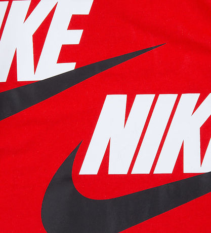 Nike Shorts Set - T-shirt/Shorts - Black/University Ed Nike Shorts Set - T-shirt/Shorts - Black/University Ed