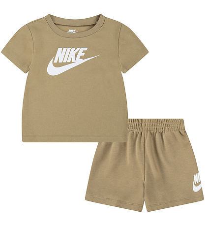 Nike Shorts Set - T-Shirt/Shorts - Fallschirmbeige