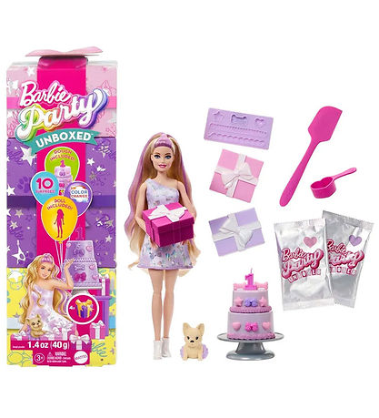 Barbie Doll - Party Unboxed Blonde Doll Barbie Doll - Party Unboxed Blonde Doll
