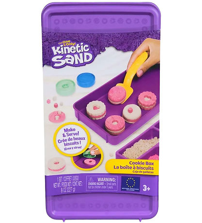 Kinetic Sand Sandsett - Cookie Box - 227 g Kinetic Sand Sandsett - Cookie Box - 227 g