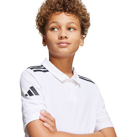 adidas Performance Polo - SQ25 C - White/Black