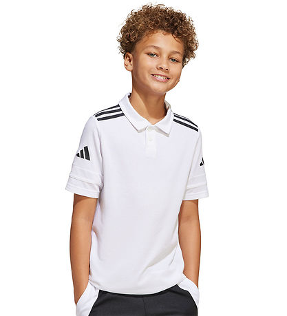 adidas Performance Polo - SQ25 C - White/Black