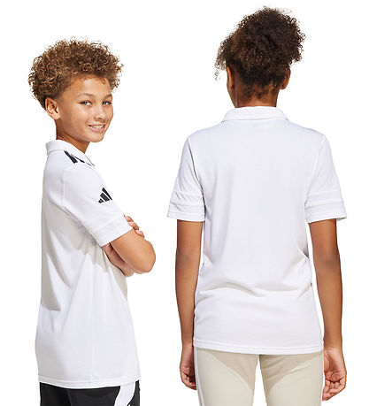 adidas Performance Polo - SQ25 C - White/Black
