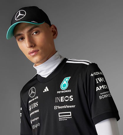 Casquette adidas Performance - Mercedes - Noir av. Logo Casquette adidas Performance - Mercedes - Noir av. Logo