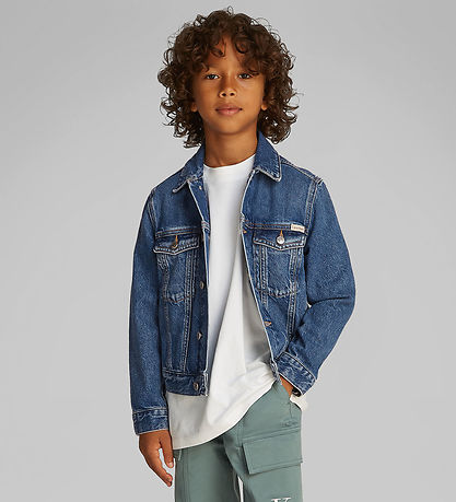 Calvin Klein Denim Jacket - Bright Mid Blue