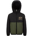 Moncler Jacket - Evert - Black/Army Green Moncler Jacket - Evert - Black/Army Green