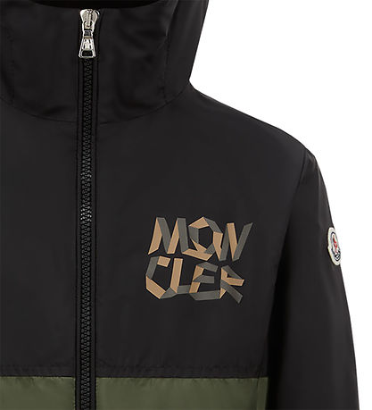 Veste Moncler - Éversion - Noir/Vert Militaire Veste Moncler - Éversion - Noir/Vert Militaire