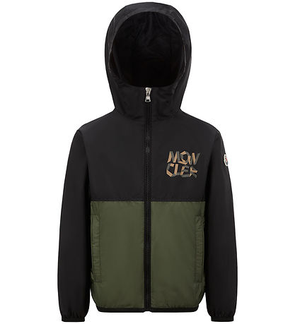 Veste Moncler - Éversion - Noir/Vert Militaire Veste Moncler - Éversion - Noir/Vert Militaire