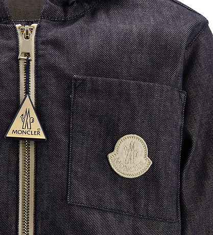 Veste en Jean Moncler - Direna - Blue Denim Veste en Jean Moncler - Direna - Blue Denim