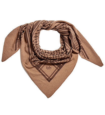 Lala Berlin Scarf - Triangle Trinity Classic+ M - Beige