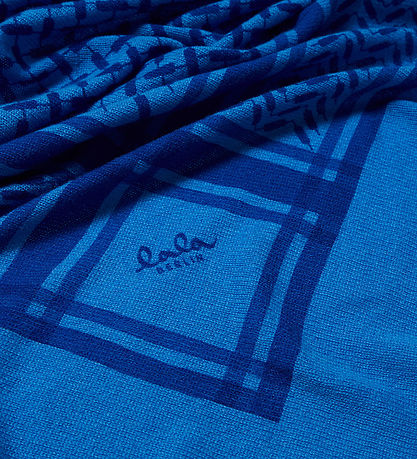 Lala Berlin Scarf - Triangle Trinity Classic+ M - Blue