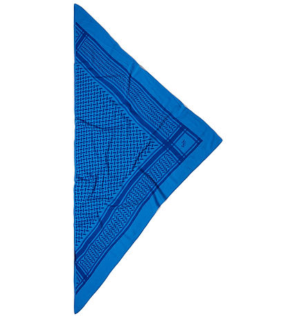 Lala Berlin Scarf - Triangle Trinity Classic+ M - Blue