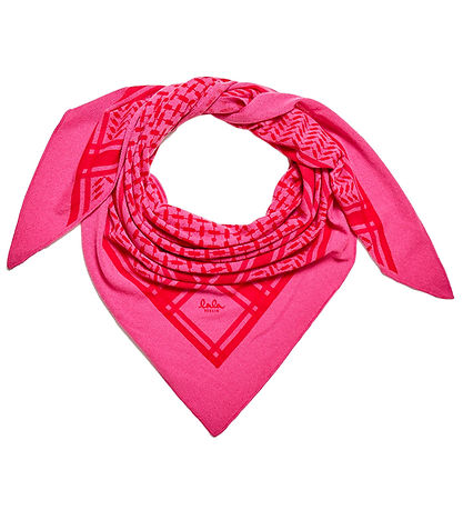 Lala Berlin Skjerf - Triangle Trinity Classic+ M - Rosa