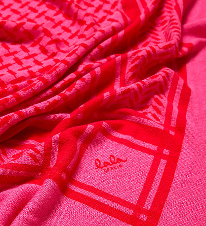 Lala Berlin Skjerf - Triangle Trinity Classic+ M - Rosa