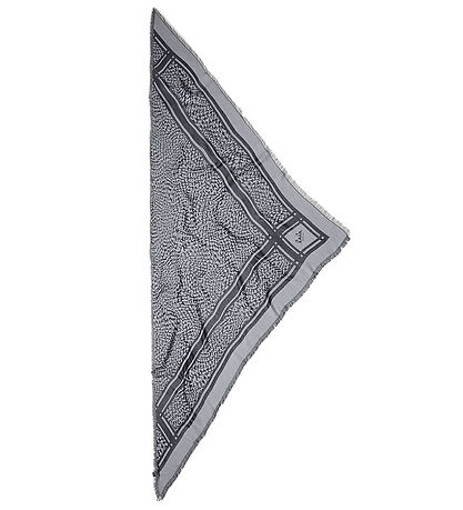 Lala Berlin Scarf - Triangle Tilda - Swoosh Black/White