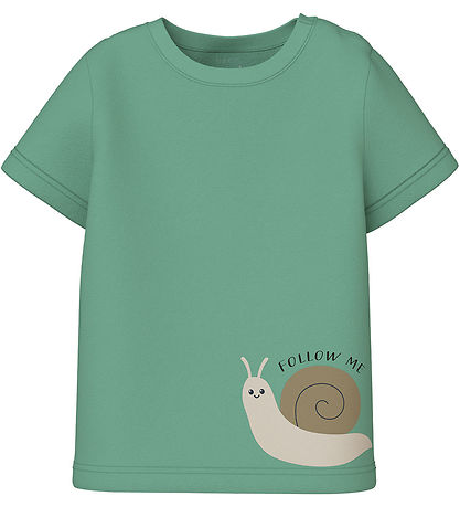 Name It T-shirt - NbmVacaion - 3 Pack - Cream De Mente/Peyote/Ce Name It T-shirt - NbmVacaion - 3 Pack - Cream De Mente/Peyote/Ce
