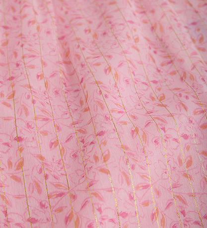 Creamie Klänning - Lurex Stripe - Ballerina