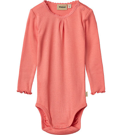Wheat Body L/æ - Rib - Lotta - Light Coral