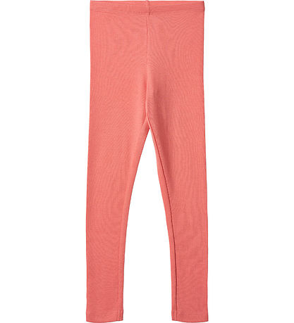 Wheat Leggings - Rib - Maddy - Light Coral Wheat Leggings - Rib - Maddy - Light Coral