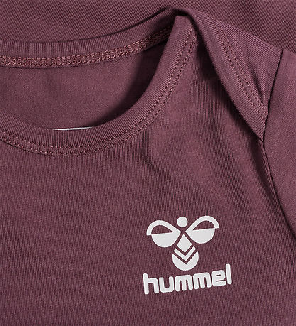 Hummel Bodysuit L/æ - hmlElvina - Plum Wine