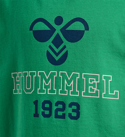 Hummel T-shirt - hmlChristmas - Ming Green