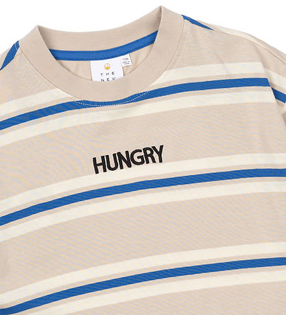 The New T-paita - TnNicky - Höyhenharmaa Striped