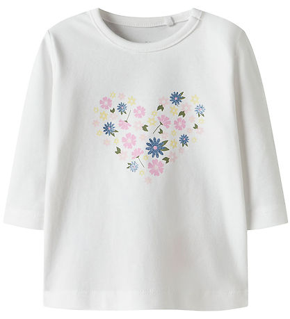 Name It Blouse - NbfVubie - Bright White/Heart