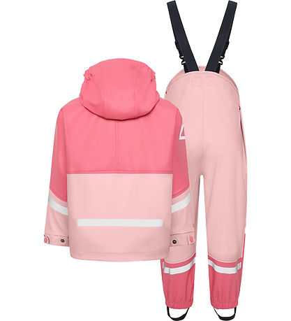 Didriksons Rainwear w. Suspenders - Waterman - Soft Pink Didriksons Rainwear w. Suspenders - Waterman - Soft Pink
