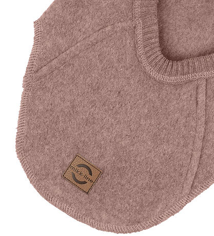 Mikk-Line Balaclava - Fleece - Single Layer - Burlwood Melange w