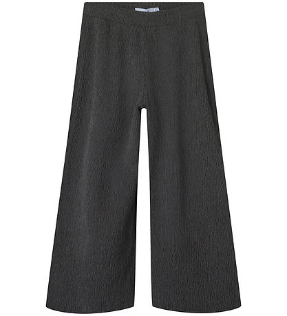 Name It Broek - NkfSonia - Breed - Donker Grijs Gevlekt