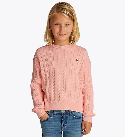 Tommy Hilfiger Blússa - Prjónað - Coral Ice