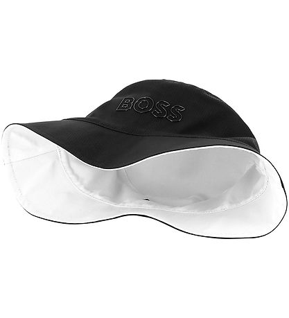 BOSS Bucket Hat - Reversible - Black/White BOSS Bucket Hat - Reversible - Black/White