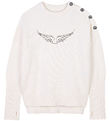 Zadig & Voltaire Blouse - Knitted - Malta - Off White w. Rhinest Zadig & Voltaire Blouse - Knitted - Malta - Off White w. Rhinest