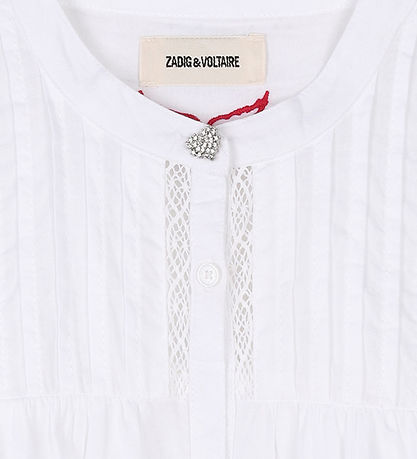 Zadig & Voltaire Shirt k/æ - Gisele - White