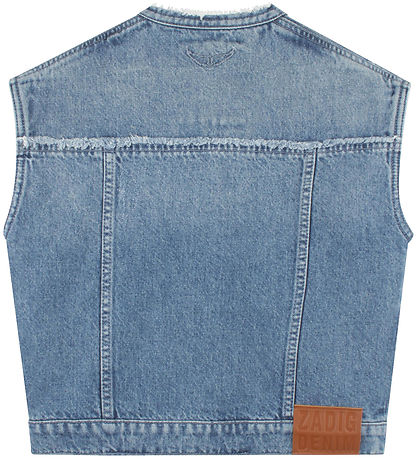 Zadig & Voltaire Denim Gilet - Kaely - Double Stone