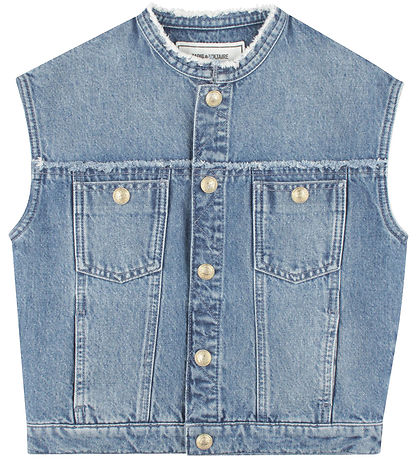 Zadig & Voltaire Denim Gilet - Kaely - Double Stone