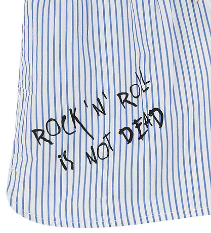 Zadig & Voltaire Stuttbuxur - Nicky - Rafmagns Blue/White Stripe