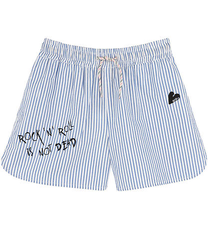Zadig & Voltaire Stuttbuxur - Nicky - Rafmagns Blue/White Stripe