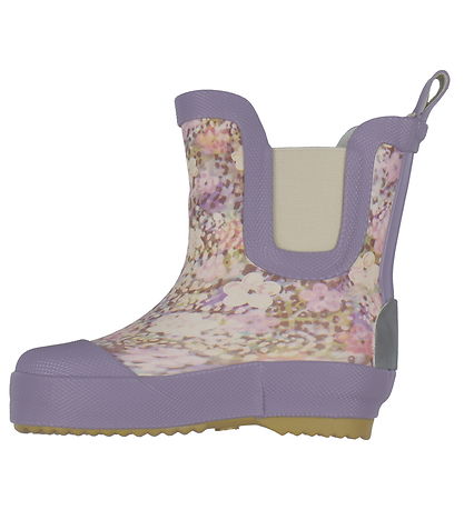 Mikk-Line Rubber Boots - Card AOP - Dusk Mikk-Line Rubber Boots - Card AOP - Dusk